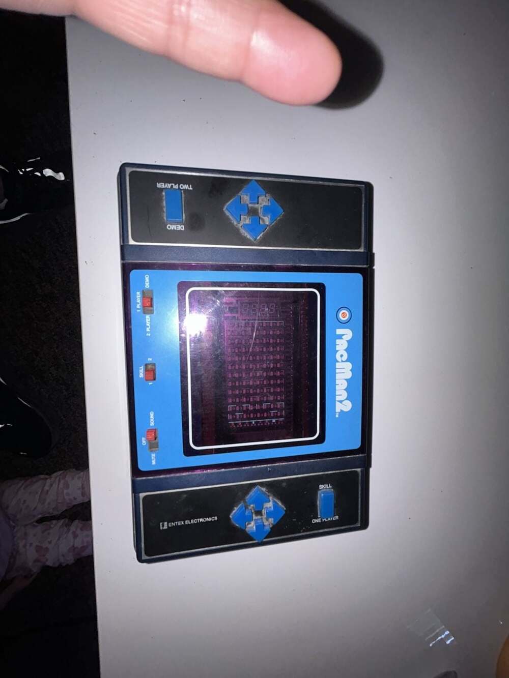 Vintage 1980 Entex Electronics Pac-Man 2 Tabletop Arcade Game